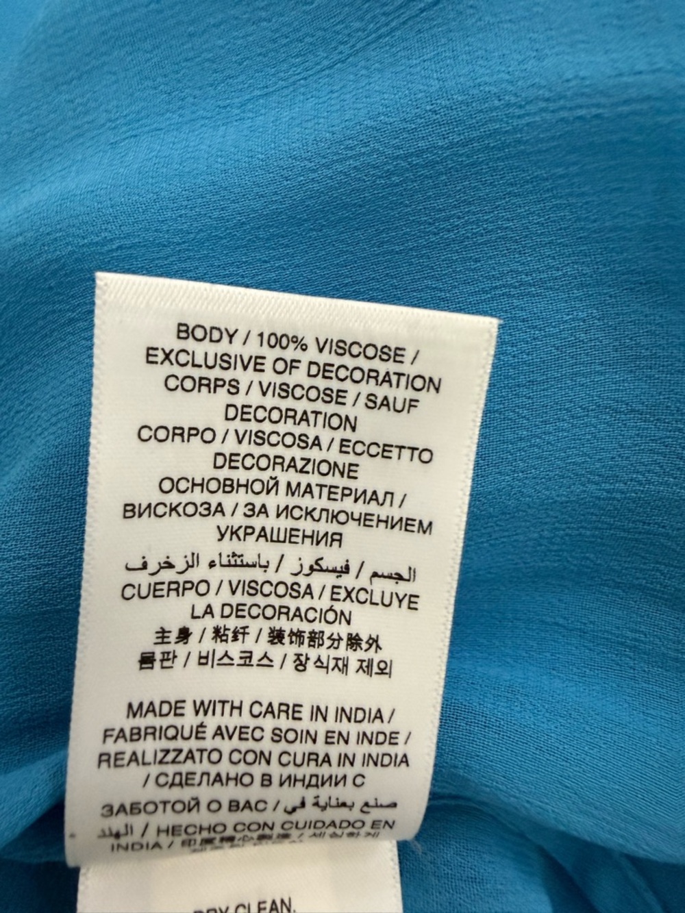 NWT DÔEN Donyale Dress in Blue Grotto Size S - Picture 16 of 17